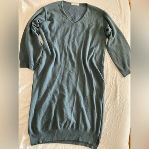 Warm fuzzy Korean made sweater dress